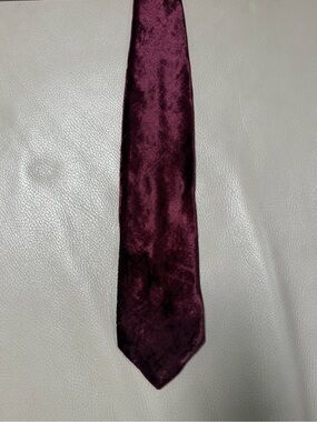 Vintage DKNY Velour Tie